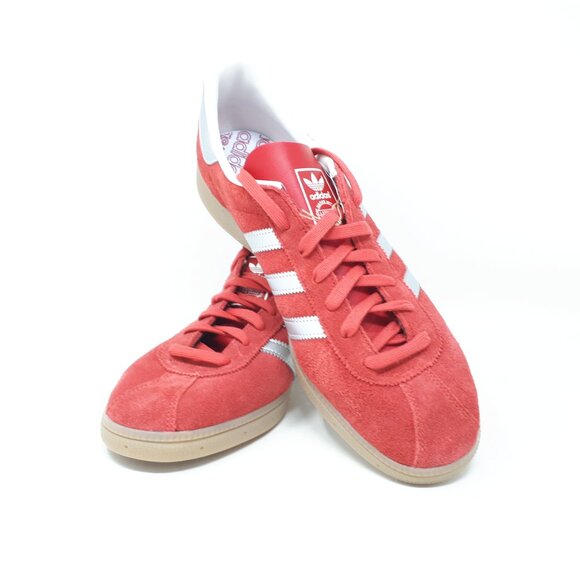 Adidas Munchen Originals Casual Shoe Sneaker GY7402 Mens Size 13 Scarlet Red NEW - Picture 10 of 12